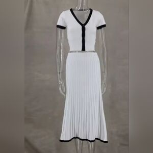 Women’s 2 Piece Top and Skirt Set.